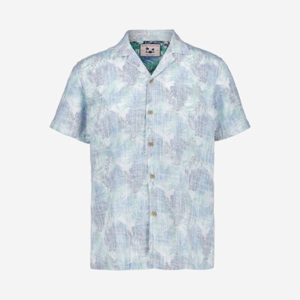 Men’s REPORT COLLECTION
Blue & Green Tropical Shirt Blue Patterned Shirt